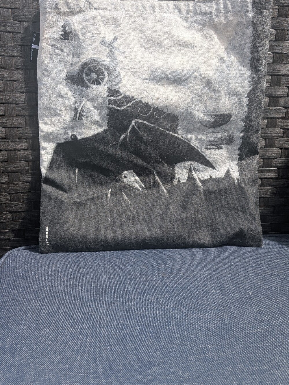 Hayyt Potter And The Goblet Of Fire Out Of Print Bag Large - Picture 6 of 9